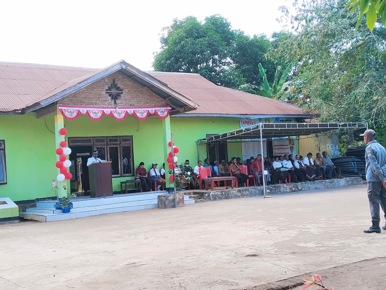 Apel Memperingati HUT ke 81 Republik Indonesia
